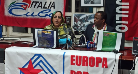 En Venecia se refuerza la solidaridad con la Revolución Cubana derrotando al imperialismo
